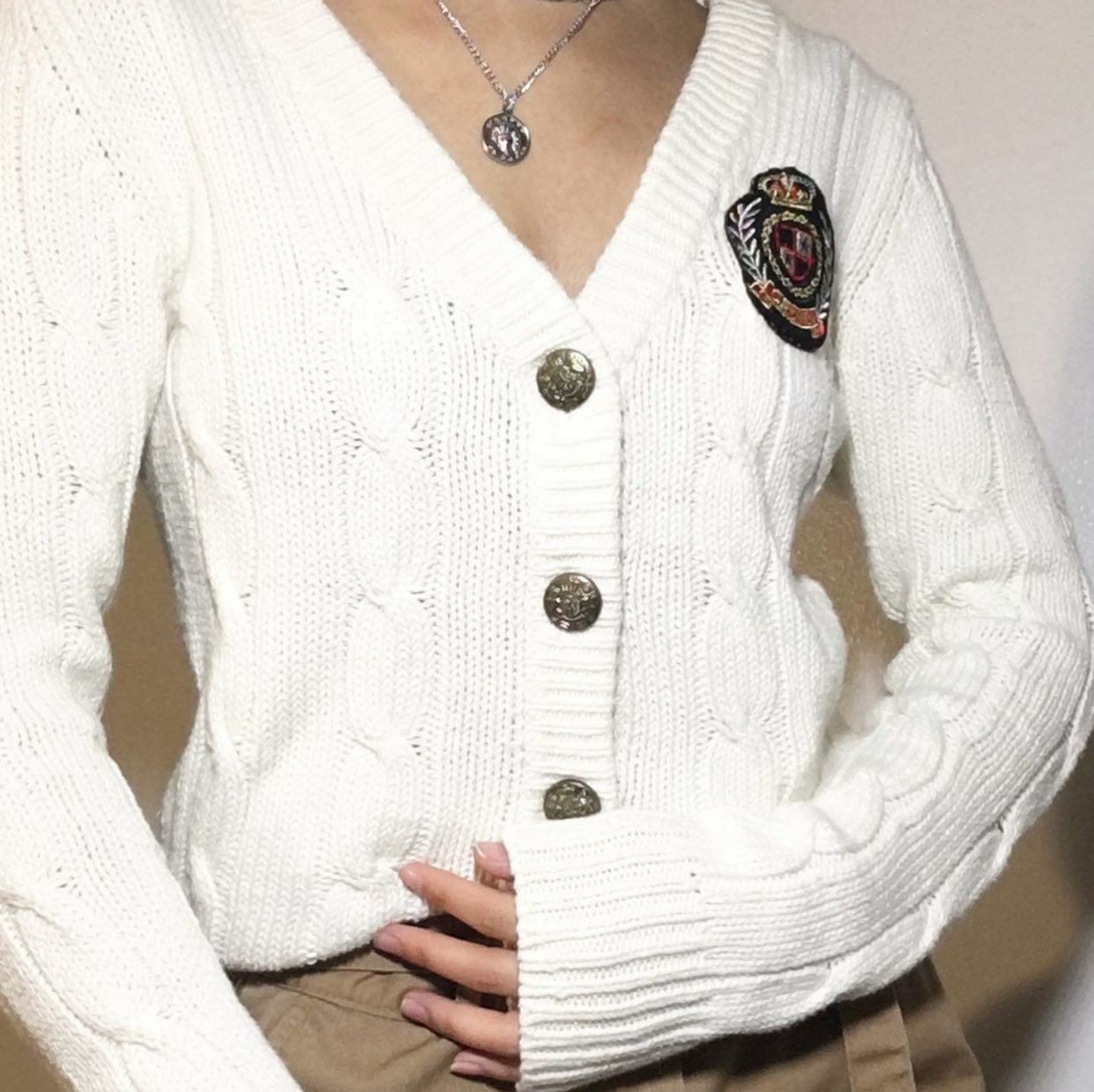 White cardigan - Picture 3 of 3